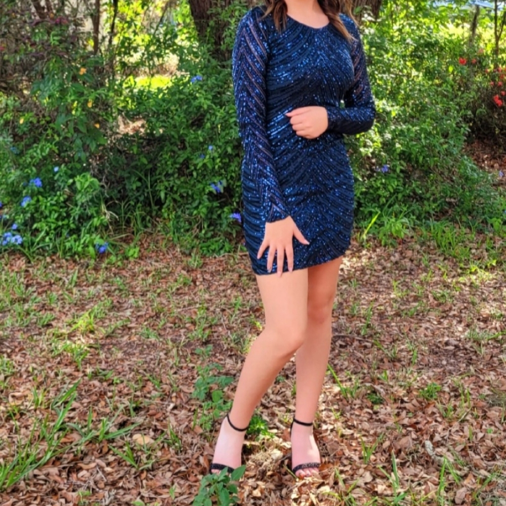 Homecoming Dress Teal Size Small